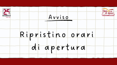 riapertura sedi