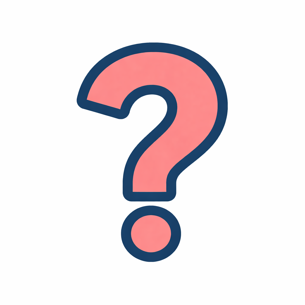 Immagine di un punto interrogativo rosso