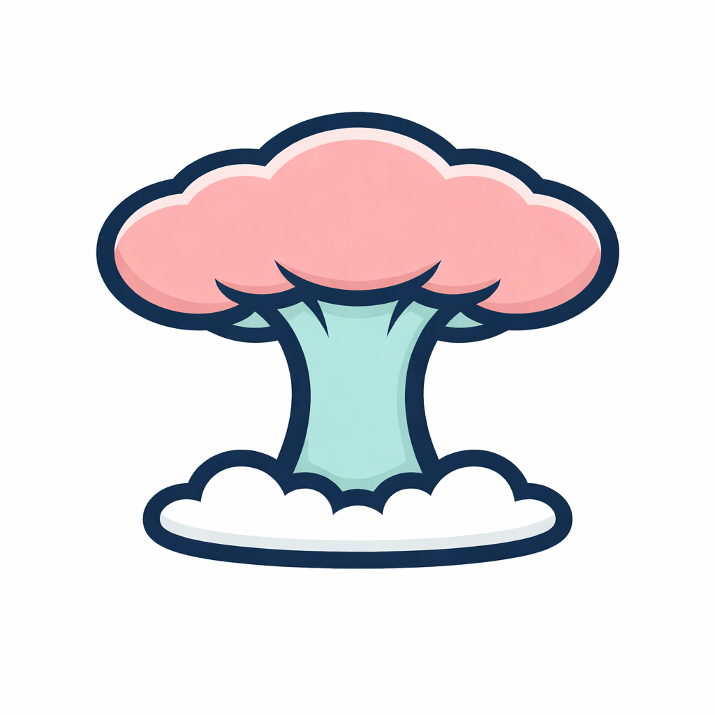 Immagine di un fungo atomico