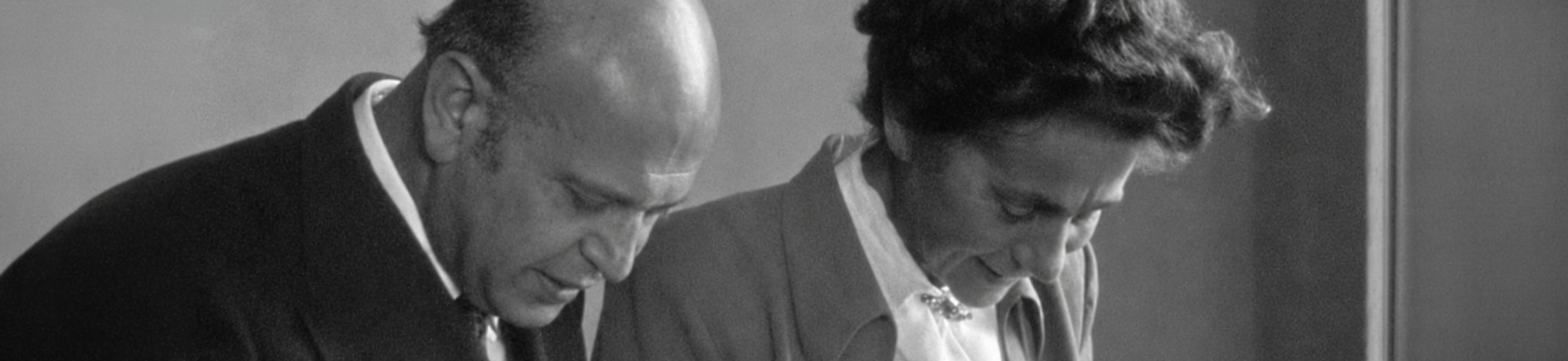 Ernst Bernhard e Dora Friedlander