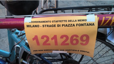 staffetta della memoria piazza fontana