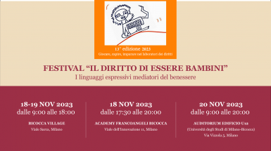 Festival diritto di essere bambini