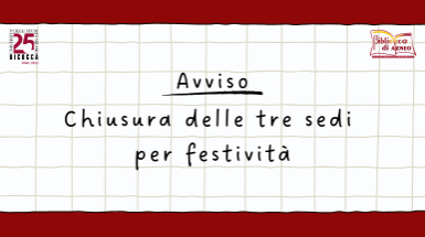 chiusure