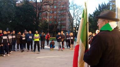 staffetta piazza fontana