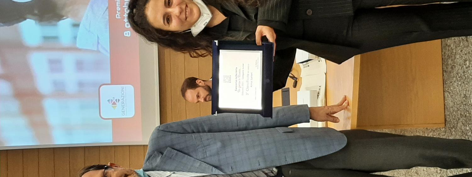 Foto Premiazione Concorso letterario 2021