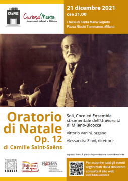 Oratorio di Natale, op. 12_locandina