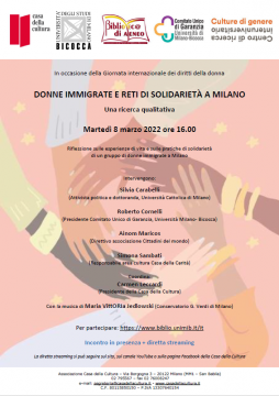 Donne immigrate_locandina