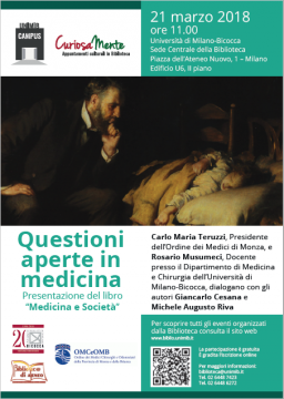Locandina medicina e società