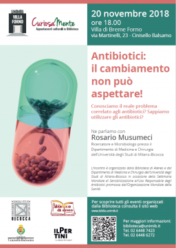 Locandina Antibiotici