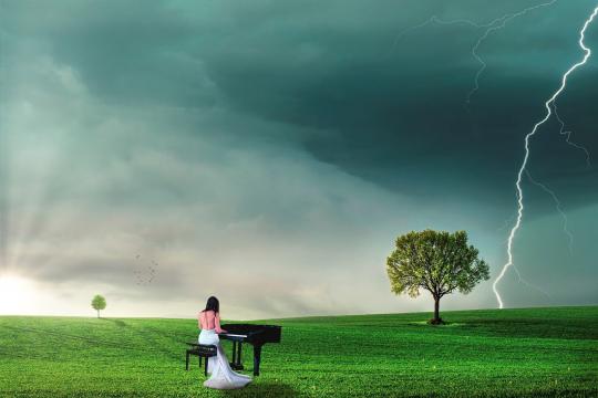 piano storm