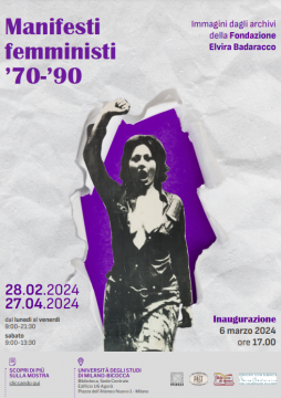 Mostra "Manifesti femministi '70-'90"