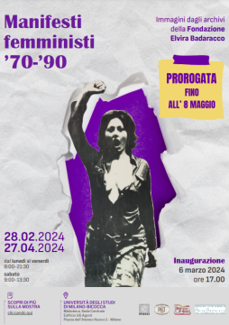 Locandina Mostra manifesti femministi