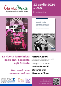 Locandina evento 23 aprile 2024