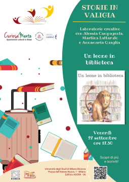 Un leone in biblioteca