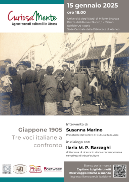 Giappone 1905: tre voci italiane a confronto