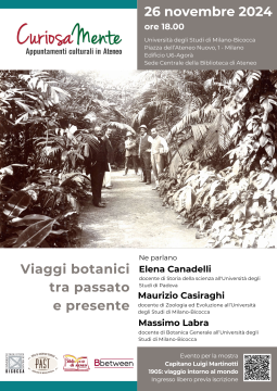 Viaggi botanici tra passato e presente