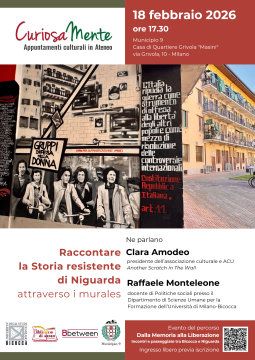 Raccontare la Storia resistente di Niguarda attraverso i murales