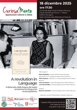 A revolution In Language - Locandina