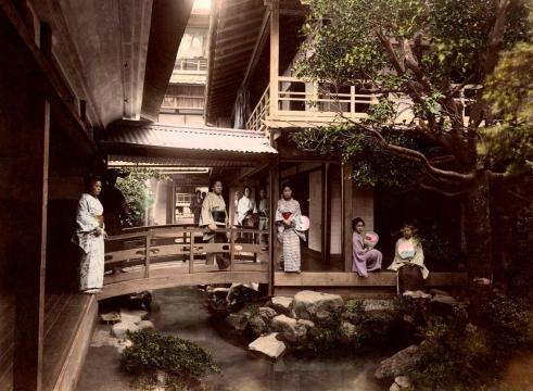 japonisme cartolina
