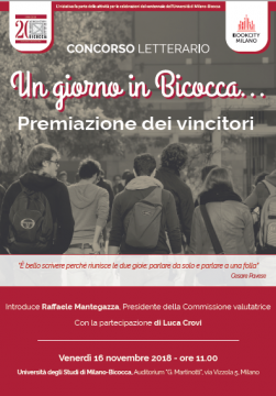 Locandina Premiazione Concorso Letterario