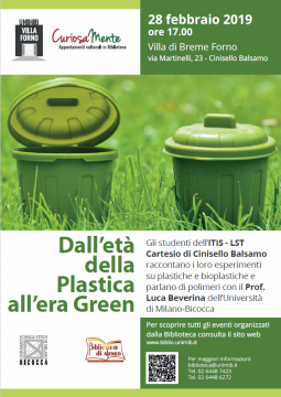Locandina plastica e green
