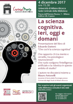 Locandina Scienza cognitiva