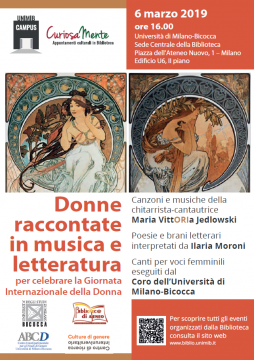 Locandina donne musica