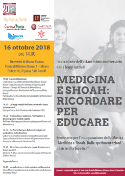 medicina shoah seminario