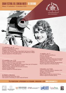gran festival cinema muto 2020 locandina