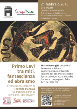Locandina Primo Levi