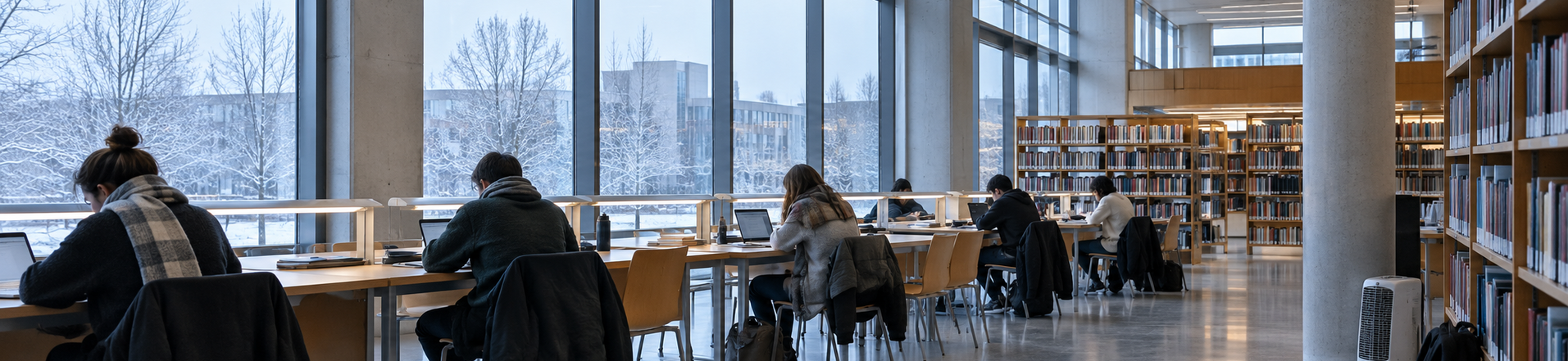Biblioteca senza riscaldamento